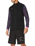 Puma ftblNXT Pro Jacket Pull Homme, Black-Luminous Pink, FR : M (Taille Fabricant : M)