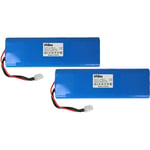 2x NiMH batterie 4500mAh (18V) pour tondeuse à gazon robot tondeuse Husqvarna Automower 210C, 220AC, 230ACX, 260ACX, G2 2004-2006, sh - Vhbw