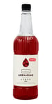 Simply Sugar Free Grenadine Syrup, Low Calorie, Vegan & Nut Free Flavoured Syrup for Coffee, Cocktails & Baking (1 Litre)