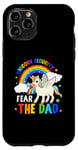 iPhone 11 Pro Halloween Costume Men Unicorn Security Fear The Dad Rainbow Case