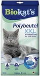 Biokat’s sac en polyéthylène XXL - Sachet à mettre dans les toilettes du chat pour un changement hygiénique de litière - 1 paquets (1 à 12 sachets)