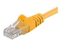 Wentronic Goobay - Nettverkskabel - Rj-45 (Hann) Til Rj-45 (Hann) - 25 Cm - Utp - Cat 5E - Formstøpt, Uten Hindringer - Gul