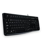 Logitech K120 - tastatur - Russisk Inn-enhet