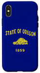 iPhone X/XS STATE FLAG OF OREGON -- THE BEAVER STATE PORTLAND Case