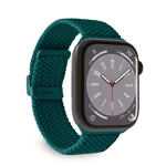 Puro Apple Watch 38/40/41 mm Armband Nylon - Mörkgrön