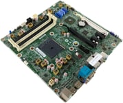 Carte Mère Pour 798073-001, 798571-001, 798571-601 W8, 798571-601 W10 Compatible Avec Hp Elitedesk 705 G2/ G1 Amd Socket Fm2+ 4X Ddr3 Matx Pci-E X16, Vga, Dva. I, Hdmi, Lan, Usb. 2.0, Usb 3.0