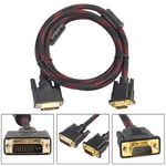 DVD Video Line 1080P DVI-I 24+5 Bi-Directional DVI to VGA Cable Male to Male