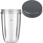 Jug Cup 24oz 700ml + Lid for NUTRIBULLET Nutri Bullet Blender Juicer 600W 900W