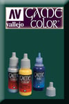 Game Couleur Heavy Blackgreen Exopaq 72147 Acrylic Paint Vallejo