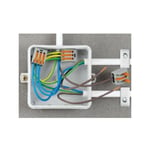 Adaptateur de fixation pour connecteurs de 2 a 5 poles. orange - 1 pièce RI1626