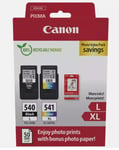 Genuine  Canon PG-540L / CL-541XL  Ink Cartridges for Pixma MG3650s, MX374,TS515