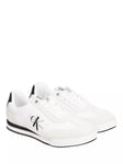 Calvin Klein Jeans Mono Leather Lace-Up Trainers