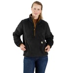 Carhartt Loose fit fleece pullover, Dame, Black, M