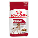 Royal Canin Medium Adult i sås - 40 x 140 g