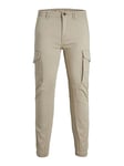 JACK & JONES Mens Paul Cargo Trouser Crockery 38W / 32L