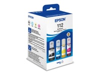 Epson 112 Multipack - 4-Pack - Svart, Gul, Cyan, Magenta - Original - Hängande Låda - Påfyllnadsbläck