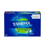 TAMPAX COMPAK super tampon 20 u