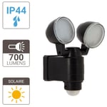 Xanlite - Projecteur Mural led Solaire, Détecteur de Mouvement Inclus, 700 Lumens - PRS700D