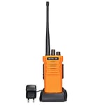 Retevis RT29 Radio Bidirectionnelle Longue Portée, Batterie Li-ION de 3200mAh Longue Veille, 16 Chaînes, CTCSS/DCS VOX, Talkie Walkie Longue Portée (1 Pièces, Orange)