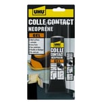 Colle contact néoprène Gel - universelle et super forte - tube 42 g Uhu