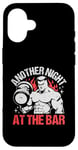 Coque pour iPhone 16 Another Night At The Bar Haltérophilie