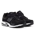 New Balance Unisex 2002 Suede Black Trainers material_Suede - Size UK 9