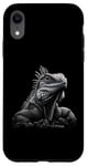 iPhone XR Cuban Rock Iguana Shirt Gothic Reptile Keeper Pet Owner Art Case