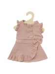 Heless Dolls Wrap Skirt Pink with Ruffles 28-35 cm