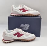 New Balance RC30 'SEA Salt with Crimson Low Trainers Brand New SIZE:UK8.5/EU42.5