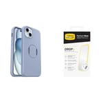 Otterbox OtterGrip Symmetry Apple iPhone 15 Plus/iPhone 14 Plus - You Do Blue - Blue with Premium Tempered Glass Protector