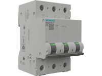 Siemens 5Sl4316-7 Siemens Indus.Sector Strömbrytare 3-Polig 16 A 400 V