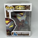 Funko Pop 857 - Marvel - Infinity Warps - Iron Hammer New Free Uk P&p