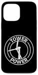 Coque pour iPhone 13 Pro Max Opérateur D'éoliennes Tower Power