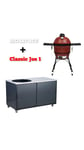 Big4Space + Kamado Joe Classic 1 Barrique oak