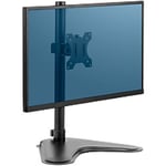 Fellowes Freestanding Single Monitor Arm Height Adjustable 280 x 726 x 465mm 32" Black