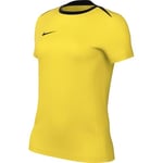 Nike FD7594-719 Dri-FIT Academy Pro 24 SS Top K Sweatshirt Women's Tour Yellow/Black/Black Size XS