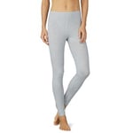 Mey Cotton Pure Leggings Gråmelerad bomull 36 Dam