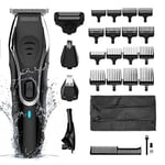 Aqua Blade 10 in 1 Multigroomer, Eyebrow Attachment, Beard Trimmers Men,