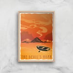 Sea Of Thieves The Devils Roar Giclee Art Print - A2 - Wooden Frame