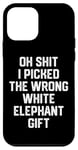 iPhone 12 mini oh shit i picked the wrong white elephant gift Adults Case