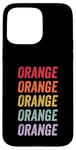 Coque pour iPhone 15 Pro Max Orange