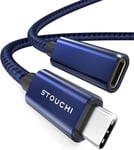 Câble D'Extension Usb C 1,8M,Nouvelle Version Typec 3.2 Mâle Vers Femelle Charge Rapide Et Transfert De Données Audio Pour Galaxy Tab S8,Pad,M1 M2 Mac Mini/Pro,Galaxy S22,Chargeur Mag-Safe[X3447]