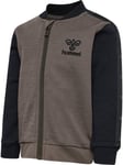 Hummel Wulbato ull/bomull zip jakke - major brown