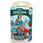 Disney Lorcana TCG: Archazia's Island Starter Deck - Ruby &amp; Sapphire (Belle &amp; Beast)