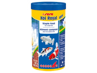 Sera Koi Royal Mini, Dammfisk, Torr Fiskmat, Pellets, Vitamin A, Vitamin B1, Vitamin B2, Vitamin C, Vitamin D3, Vitamin E, Liten, 32,5%