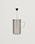 Snow Peak French Press Coffee Maker Titanium