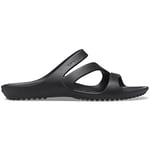 Crocs Femme Kadee Ii Sandal W Tongs, Noir, 41/42 EU