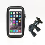 Waterproof Motorcycle Bikes Bicycle Handlebar Mount Holder Upto 5.5 inch Phones