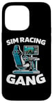 Coque pour iPhone 14 Pro Max Gamer Racer Simulation De Course - Sim Racing