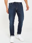 Levi's 502&trade; Tapered Fit Jeans - Biologia Adv - Dark Blue, Biologia Adv, Size 30, Inside Leg L=34 Inch, Men